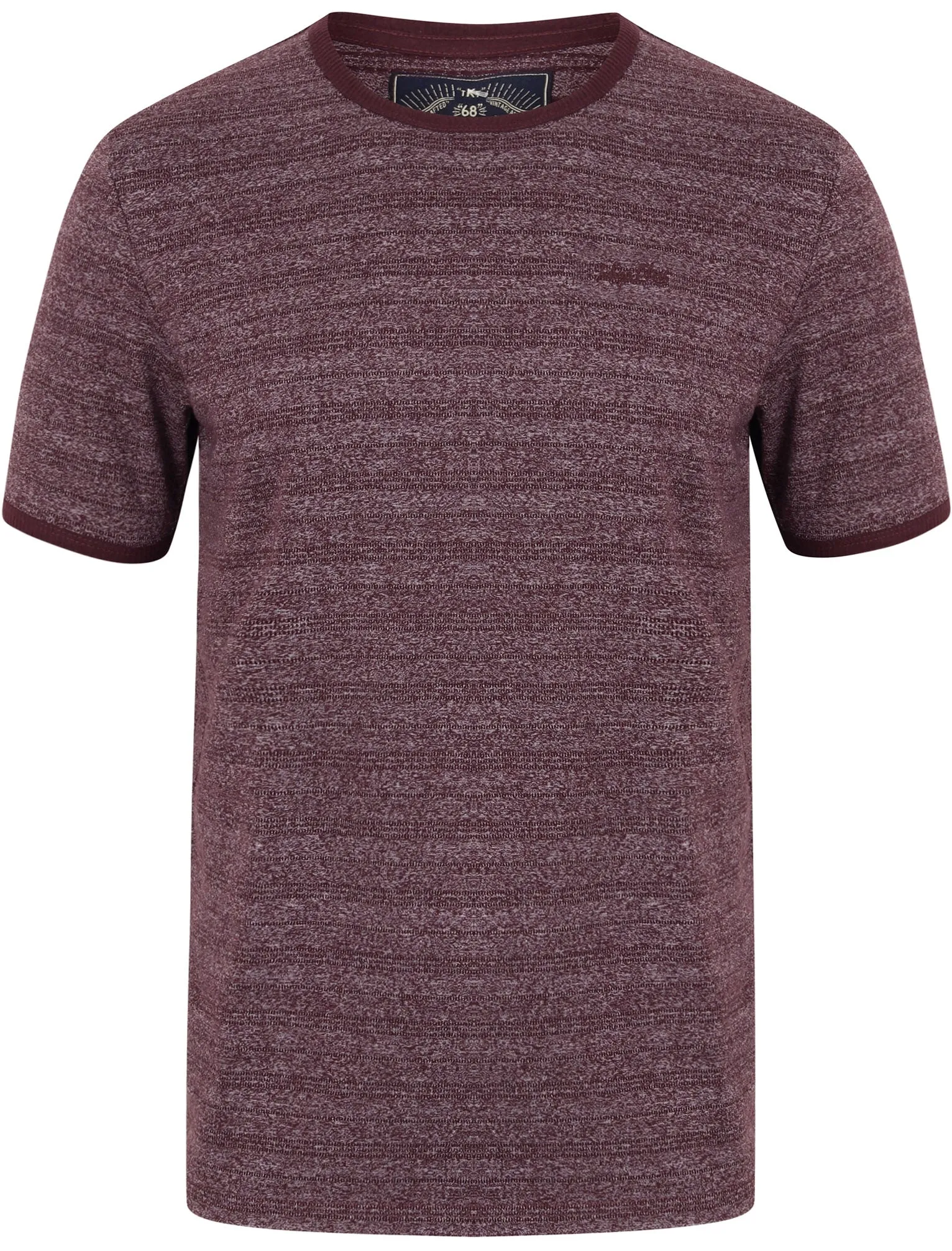 Winkworth Textured Grindle Stripe T-Shirt in Plum Perfect - Tokyo Laundry sold by Tokyo Laundry product image thumbnail 4