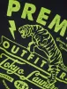 Premium Wheel Motif Cotton Jersey T-Shirt in Jet Black - Tokyo Laundry sold by Tokyo Laundry