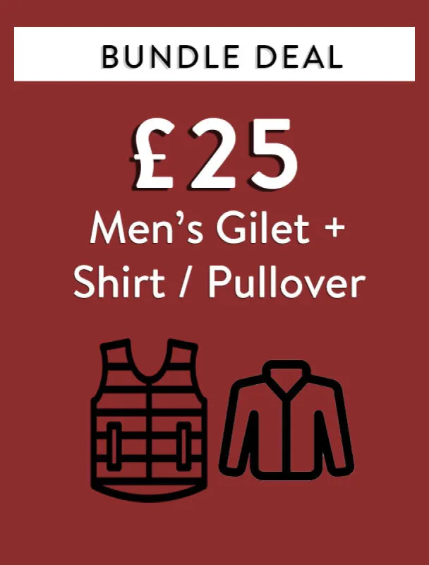 Bundle Deal - Gilet + Shirt or Pullover for £25 sold by Tokyo Laundry