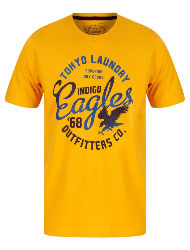 Kalida Motif Cotton Jersey T-Shirt in Artisan's Gold - Tokyo Laundry sold by Tokyo Laundry