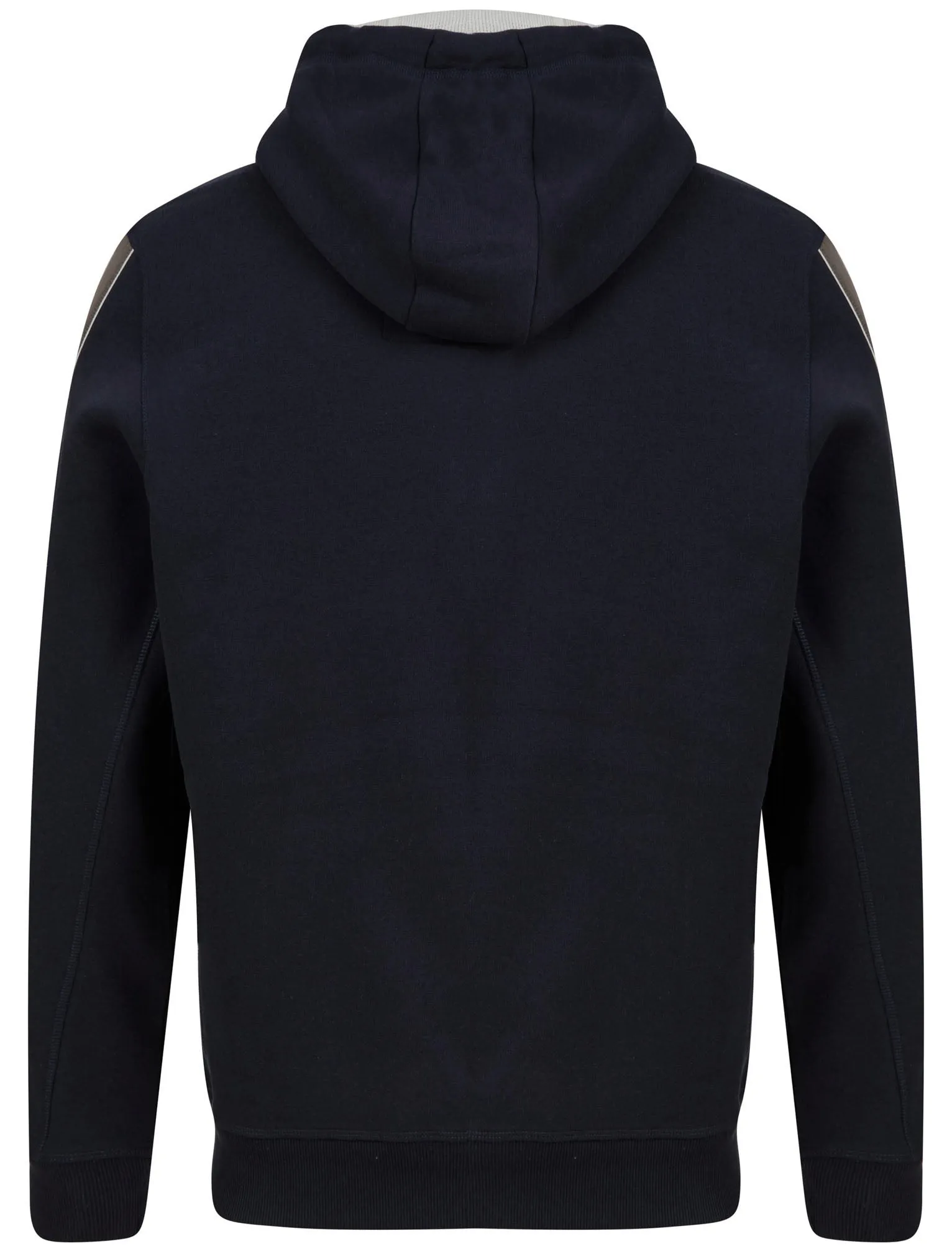 Travel Motif Brushback Fleece Pullover Hoodie with Tape Detail in Sky Captain Navy - Tokyo Laundry sold by Tokyo Laundry product image thumbnail 3