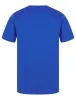 Elite Vintage Cracked Print Motif Cotton Jersey T-Shirt in Jet Blue - Tokyo Laundry sold by Tokyo Laundry