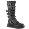Mens Biker Boots Demonia Bolt-450 Goth Punk Rock Chain Knee High Combat Boots sold by Tru Clothing