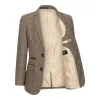 Ralph - Boys 3 Piece Brown Suit Tweed Check 1920s sold by Tru Clothing