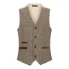 Ralph - Boys 3 Piece Brown Suit Tweed Check 1920s sold by Tru Clothing