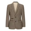 Ralph - Boys 3 Piece Brown Suit Tweed Check 1920s sold by Tru Clothing