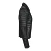 Women's Leather Biker Rock Black Jacket sold by Tru Clothing