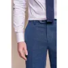 Miami - Men's Blue Crosshatch Trousers sold by Tru Clothing