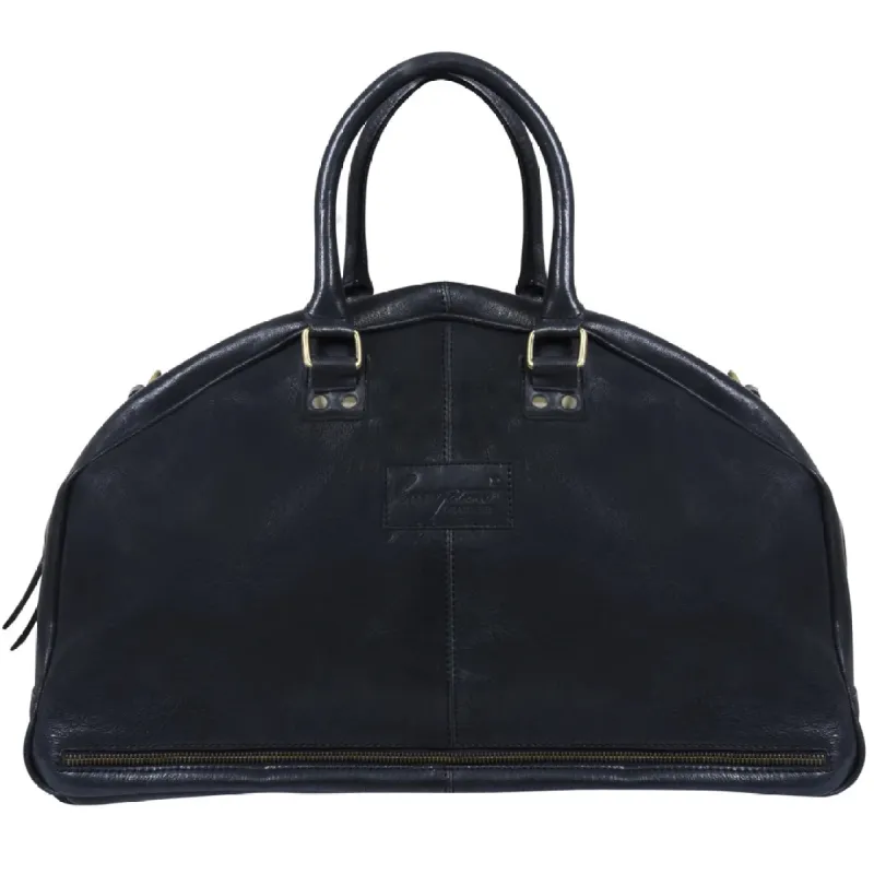 Men's Handmade Leather Overnight Travel Gym Weekend Bag Duffle Carry On sold by Tru Clothing