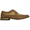 Mens Brogues Leather Shoes Italian Designer Smart Casual Brown Black Navy Retro sold by Tru Clothing