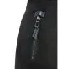 Ladies 3/4 Genuine Sheepskin Coat Black Soft Suede Outer Fitted Merino sold by Tru Clothing