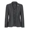 ws-11 - Women's 3 Piece Suit Grey Formal Office 1920s sold by Tru Clothing