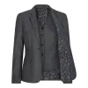 ws-11 - Women's 3 Piece Suit Grey Formal Office 1920s sold by Tru Clothing
