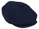 Men's Navy-Blue Newsboy Cap sold by Tru Clothing
