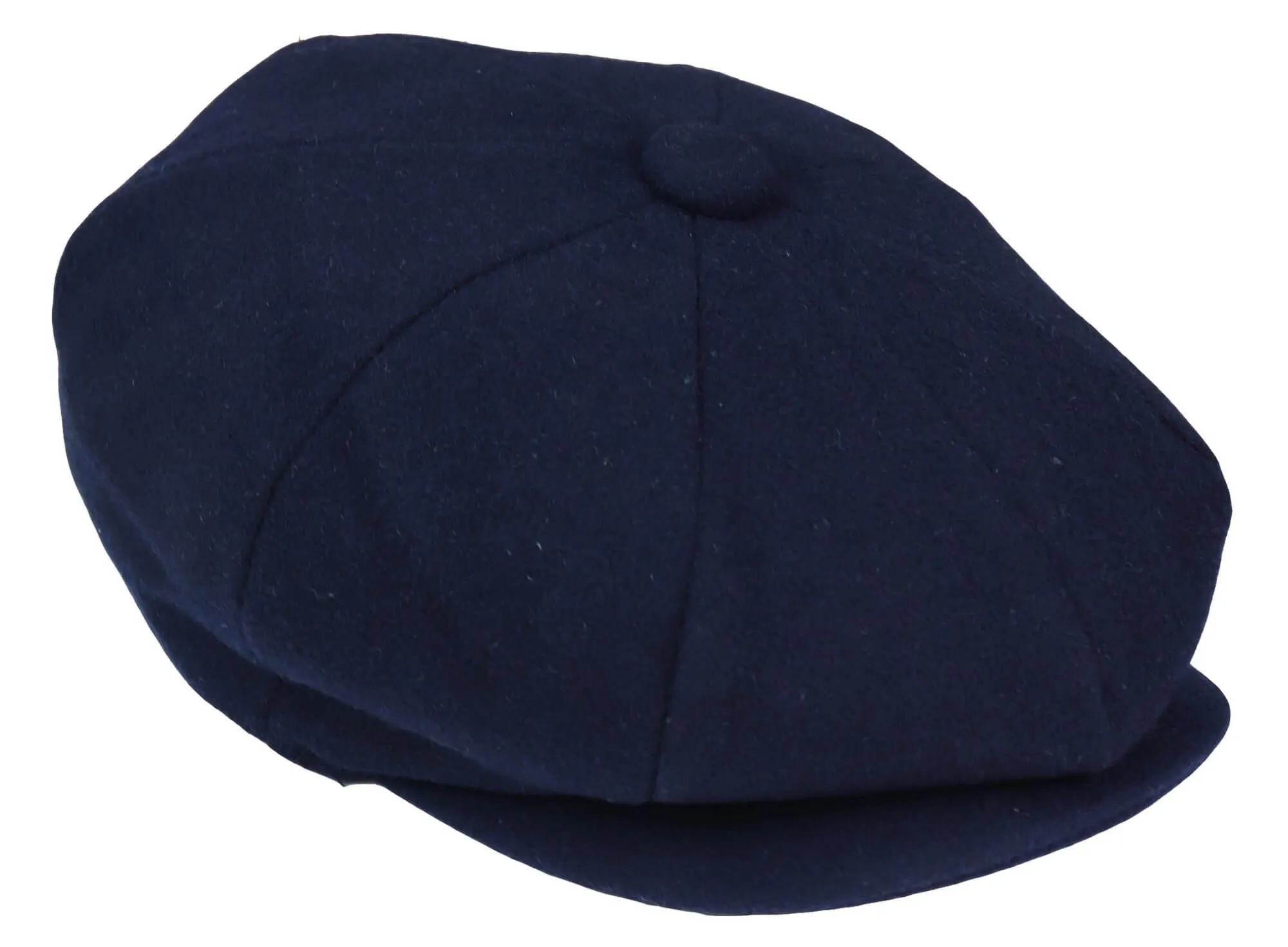 Men's Navy-Blue Newsboy Cap sold by Tru Clothing product image thumbnail 2