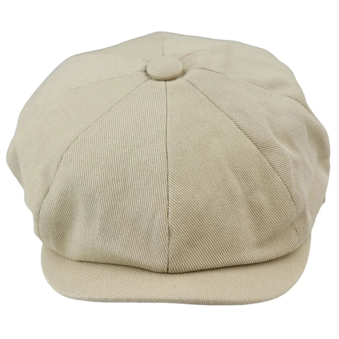 Men's 8 Panel Razor Summer Baker Boy Hat Cotton Blinders Newsboy Flat Cap Shelby sold by Tru Clothing product image thumbnail 5