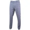 Paradise - Men's Light Blue Check Trousers sold by Tru Clothing