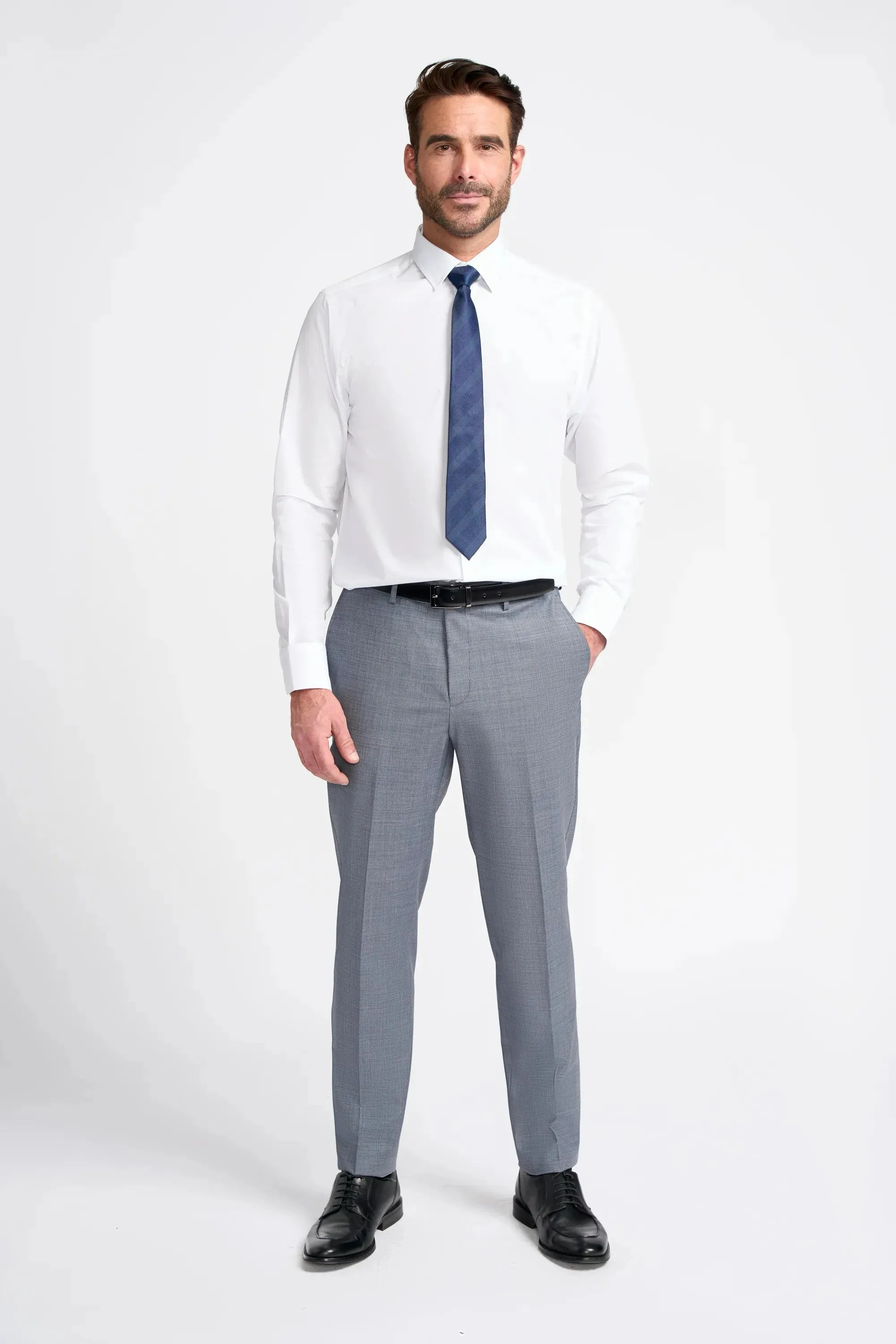 Bond - Men's Grey Trousers sold by Tru Clothing product image thumbnail 2