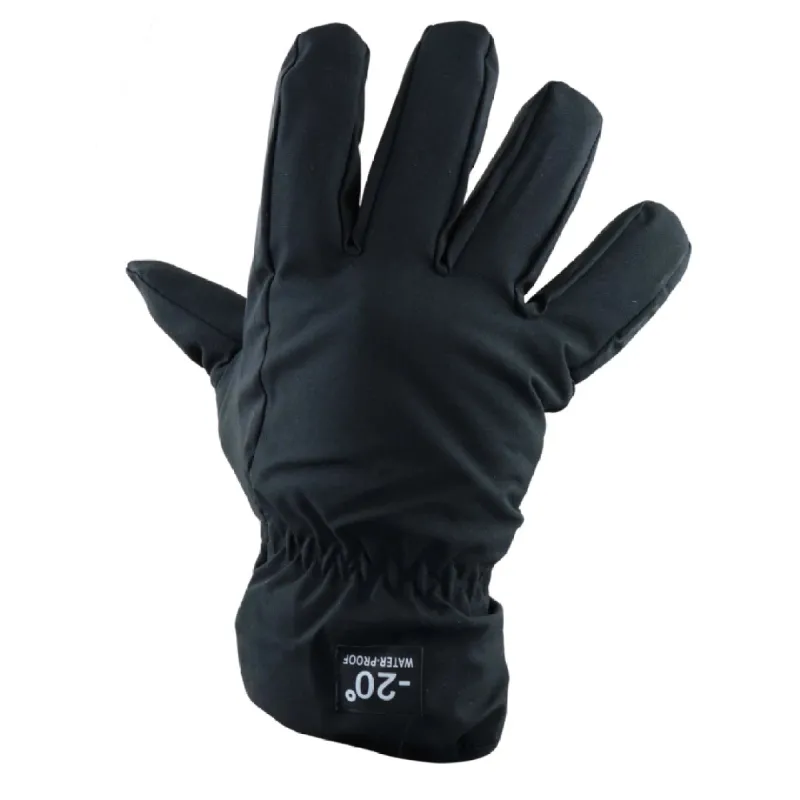 Men's Waterproof Insulated Gloves Snow Ski Elasticated Classis Black sold by Tru Clothing