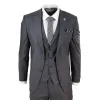 469 - Men's 3 Piece Suit Charcoal Formal 1920 Classic Gatsby sold by Tru Clothing