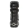 New Rock Boots M-422-S1 Unisex Metallic Black Leather Platform Gothic Boots sold by Tru Clothing