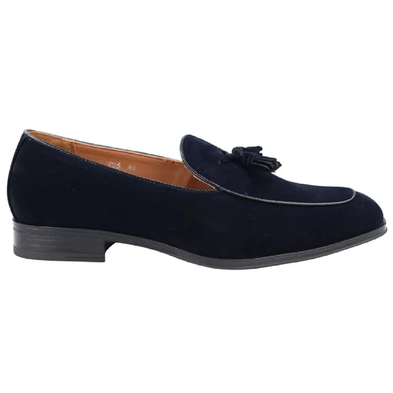 Mens Suede Loafers Smart Casual Tassel Moccasins Slip On Dress Shoes sold by Tru Clothing