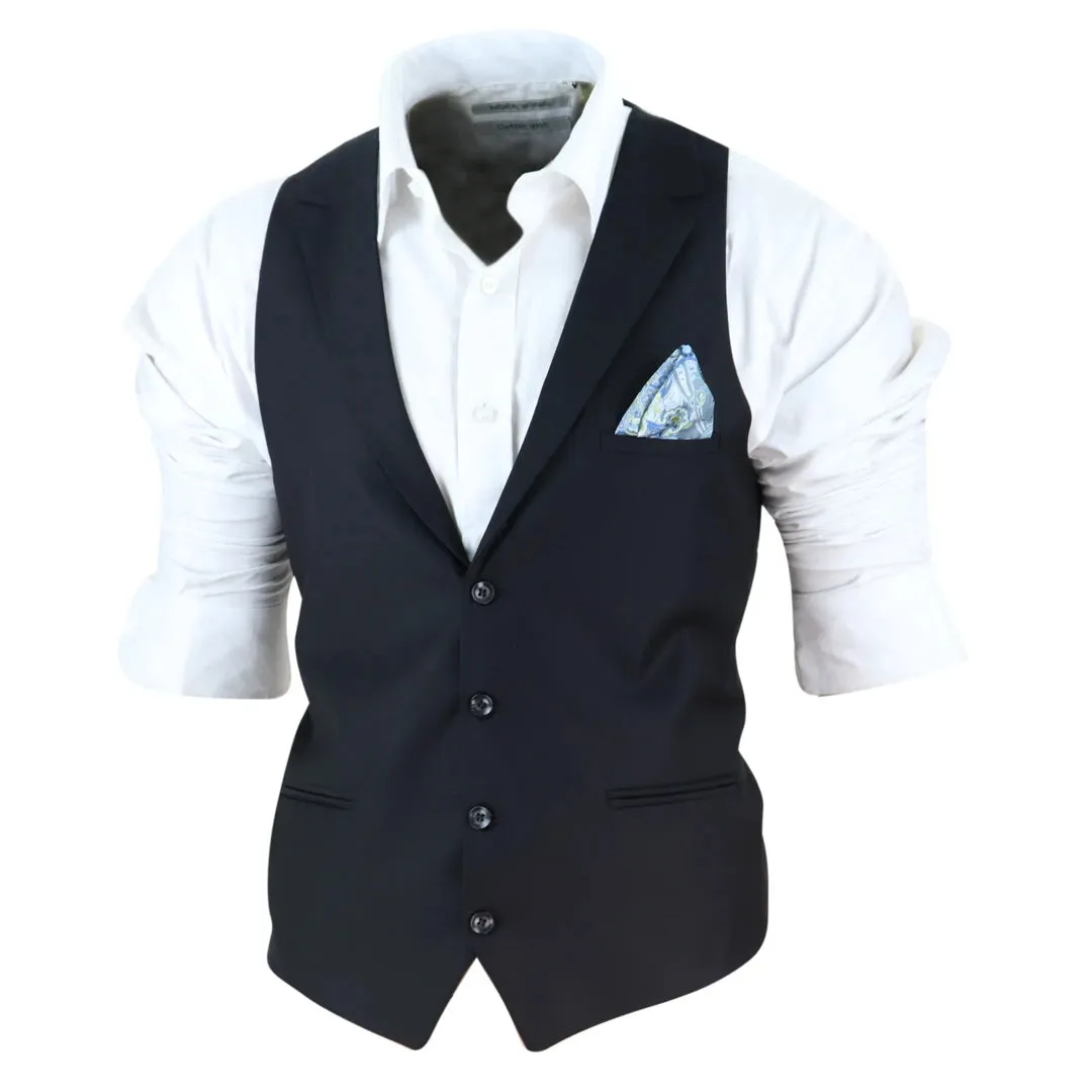 Men's Waistcoat Herringbone Check 1920s Blinders Gatsby sold by Tru Clothing product image thumbnail 2