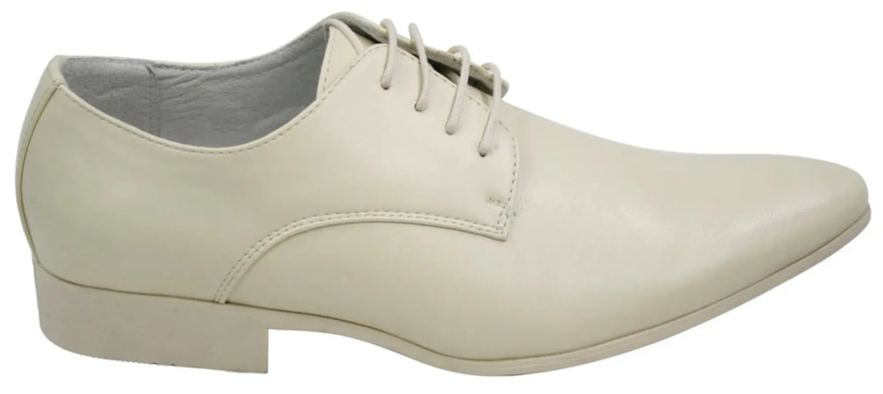 Mens Blue Black Cream Beige Leather Italian Design Shoes Pointed Laced Smart sold by Tru Clothing