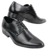 Mens Blue Black Cream Beige Leather Italian Design Shoes Pointed Laced Smart sold by Tru Clothing