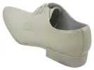 Mens Blue Black Cream Beige Leather Italian Design Shoes Pointed Laced Smart sold by Tru Clothing