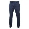 Harvey - Men's Navy Check Trouser sold by Tru Clothing