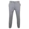 STZ11 - Men's Grey Charcoal Tweed Herringbone Wool Trousers sold by Tru Clothing