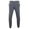 STZ11 - Men's Grey Charcoal Tweed Herringbone Wool Trousers sold by Tru Clothing