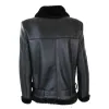 Women's Shearling Sheepskin Jacket Soft Brown Wool & Sealed Leather Outer sold by Tru Clothing
