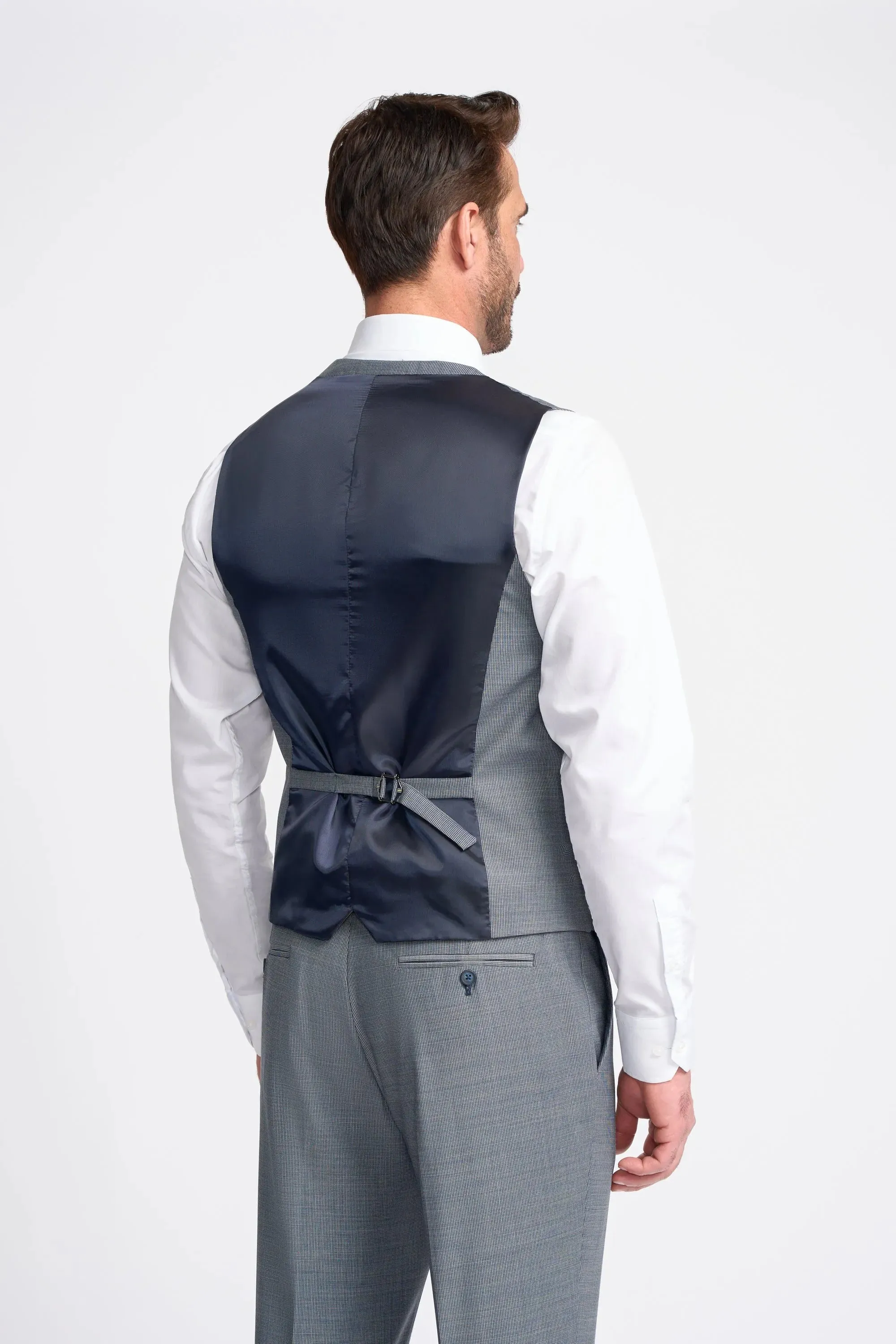 Bond - Men's Grey Waistcoat sold by Tru Clothing product image thumbnail 2
