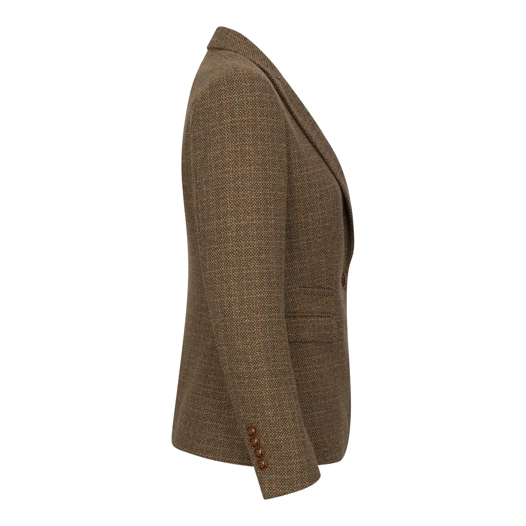 Ralph - Women's Brown Tweed Tailored Fit Blazer sold by Tru Clothing product image thumbnail 5