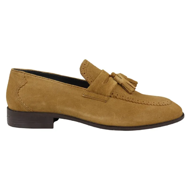 Mens Slip On Loafer Shoes Tassel Real Suede Smart Casual Dress Driving Classic sold by Tru Clothing