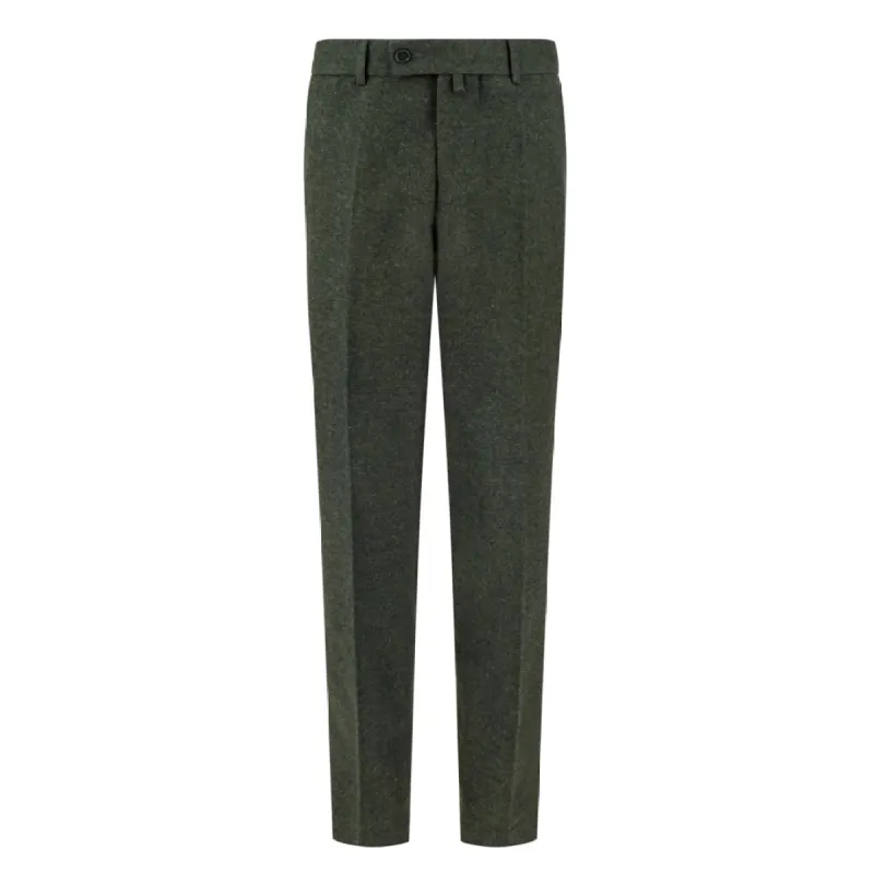 STZ11 - Men's Olive Tweed Trousers sold by Tru Clothing