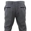 Ralph - Men's Navy Tweed Trousers sold by Tru Clothing