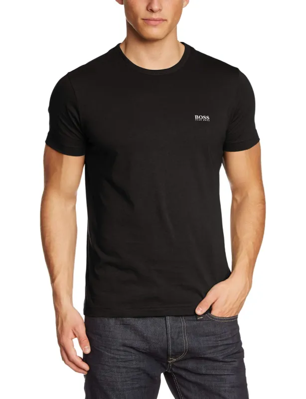 BOSS Green Regular-fit T-shirt with contrast detail sold by Tru Clothing