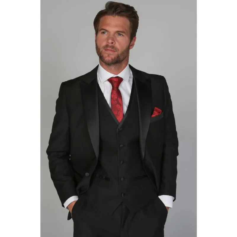 Regent - Men's Black Blazer sold by Tru Clothing