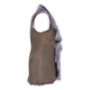 Women's Spanish Shearling Sheepskin Toscana Taupe Long Waistcoat Gilet sold by Tru Clothing