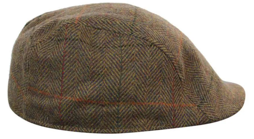 Nelson - Men's Tweed Grandad Flat Caps Hats Blinders Check Classic sold by Tru Clothing product image thumbnail 2