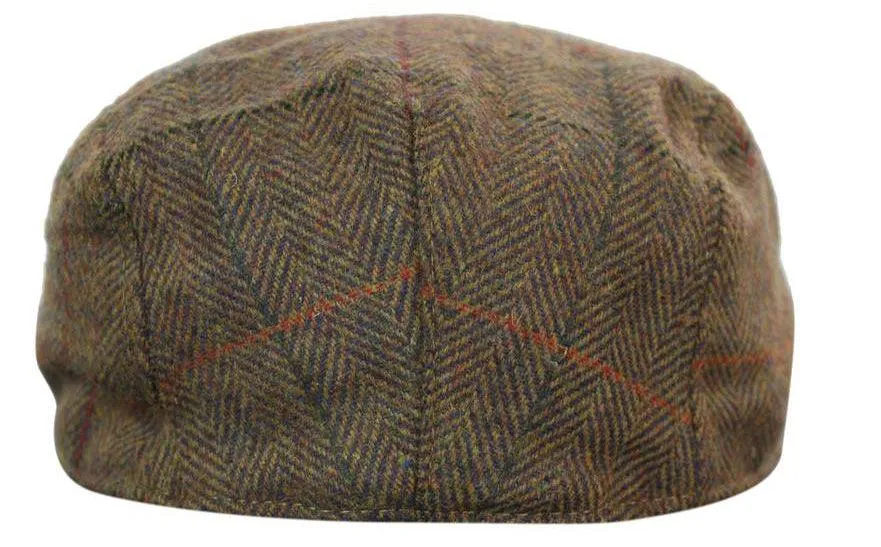 Nelson - Men's Tweed Grandad Flat Caps Hats Blinders Check Classic sold by Tru Clothing product image thumbnail 3