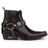 Mens Real Leather Cowboy Boots with Chain sold by Tru Clothing