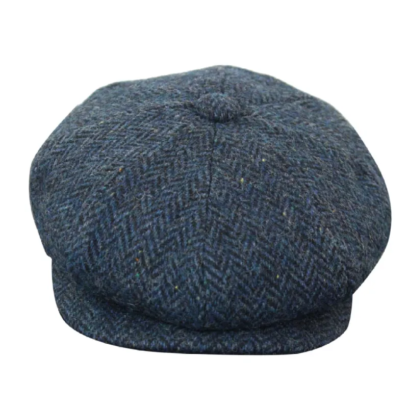 Men's Herringbone Tweed Newsboy Hat sold by Tru Clothing