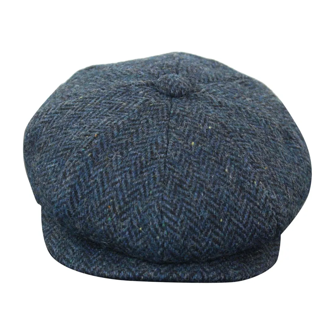 Men's Herringbone Tweed Newsboy Hat sold by Tru Clothing