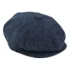 8 Panel Baker Newsboy Hat Tweed Wool 1920s Peaky Cap sold by Tru Clothing