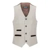 Holland - Boys Check Tweed Beige Brown 3 Piece Suit Wedding Classic sold by Tru Clothing