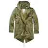 Brandit M51 Men's Parka Jacket US Fishtail Winter Military 3164 Hood Warm sold by Tru Clothing